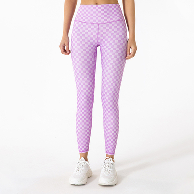 2XL Sports Fitness Nude Yoga Leggings Women High Waist Tight Pants