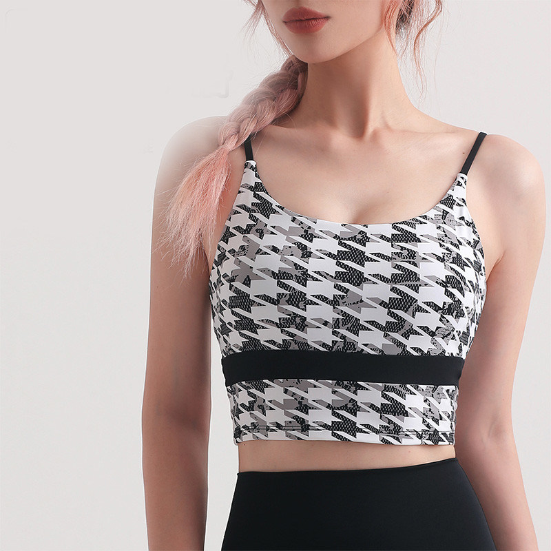 Fitness Ladies Girls Running Gym Yoga Bra Tops XL Customized Logo